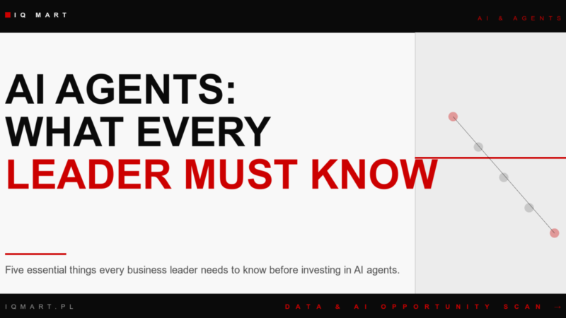 AI Agents for Business: 5 Essential Things Every Leader Must Know