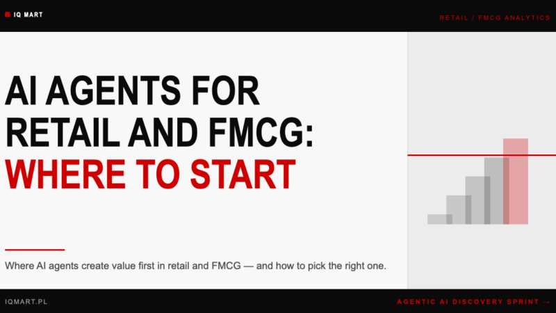 AI Agents for Retail and FMCG: Where to Start